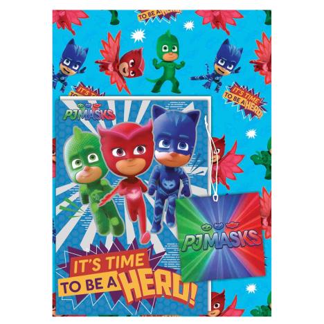 PJ Masks Card Wrap & Tag Gift Pack £1.49